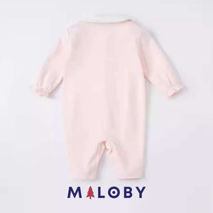 Combinaison à motifs papillon- Bébé fille -robes et ensembles pour filles, bébés et garcons - MALOBY