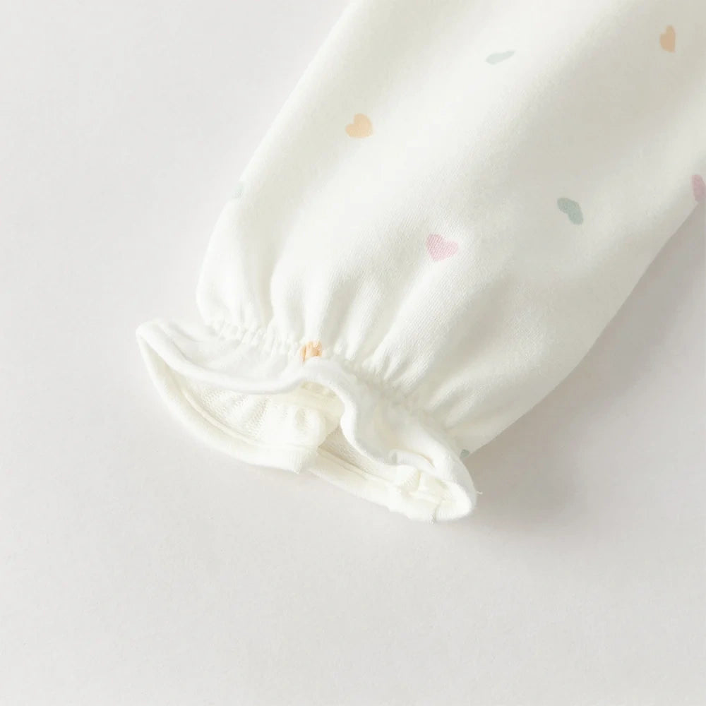 Robe « Love » bi-matière effet 2 en 1 enfant fille- Bleu