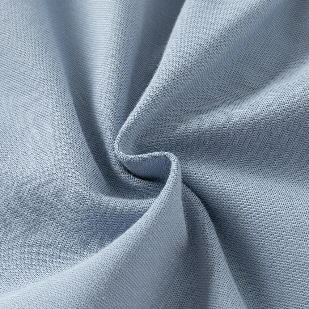 Robe « Love » bi-matière effet 2 en 1 enfant fille- Bleu