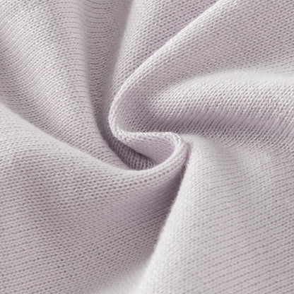 Robe effet 2 en 1 motifs papillons brodés enfant fille -Lilas