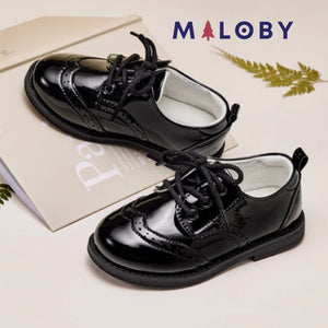 Derbies Classique garçon - Noir -robes et ensembles pour filles, bébés et garcons - MALOBY