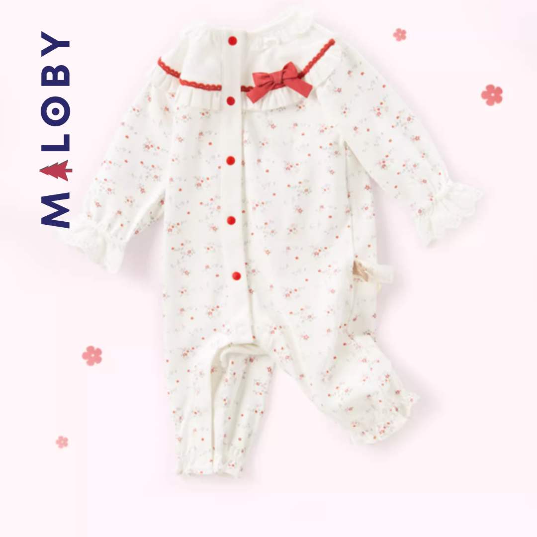 Dors bien imprimé fleuri - Bébé fille -robes et ensembles pour filles, bébés et garcons - MALOBY