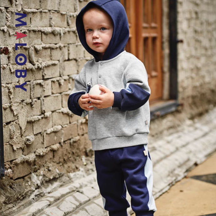 Ensemble Jogging 2 pièces Bicolore- Garçon - vêtements pour enfants et Bebes - MALOBY