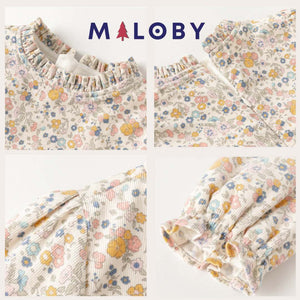 Ensemble Robe et Gilet pour hiver- Fille -robes et ensembles pour filles, bébés et garcons - MALOBY