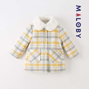 Manteau hiver en laine - Fille -robes et ensembles pour filles, bébés et garcons - MALOBY