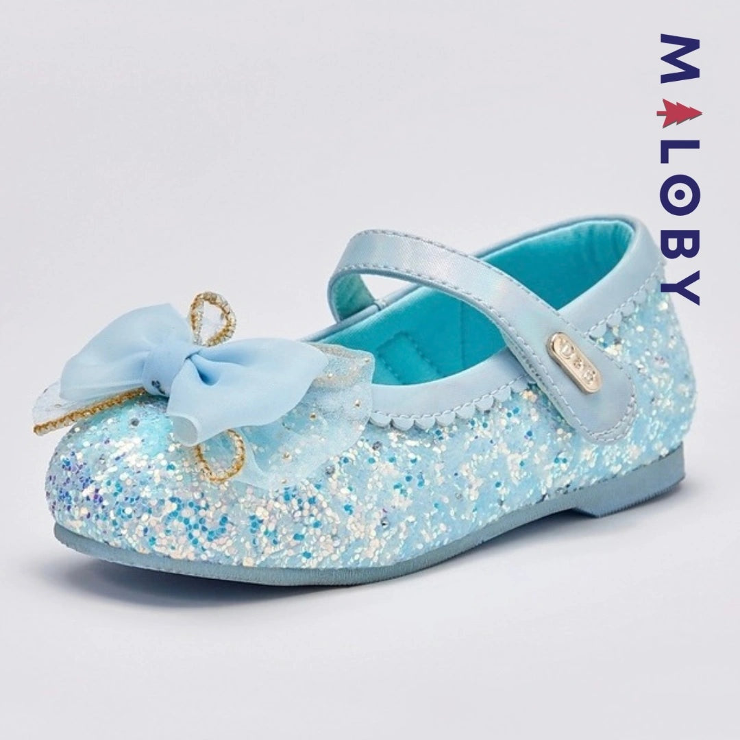Babies cérémonie à nœud pour fille en bleu ciel, parfait pour les anniversaires et événements spéciaux.
