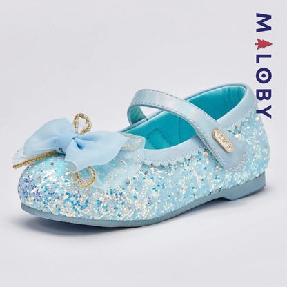 Babies cérémonie à nœud pour fille en bleu ciel, parfait pour les anniversaires et événements spéciaux.