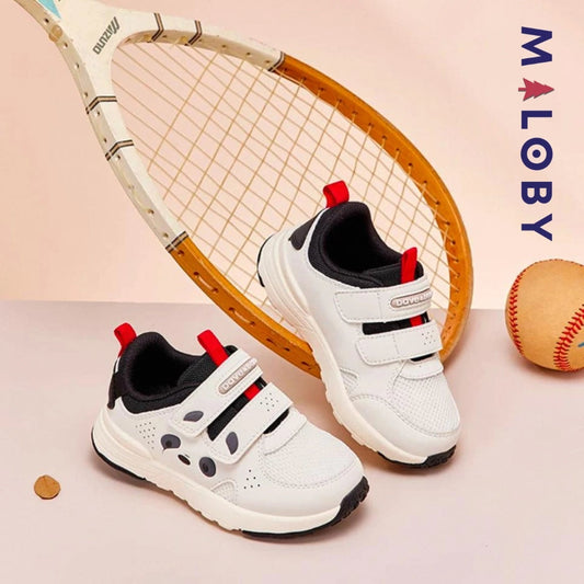 Baskets Basses scratchées pour garçon - Chaussures confortables et stylées pour enfants