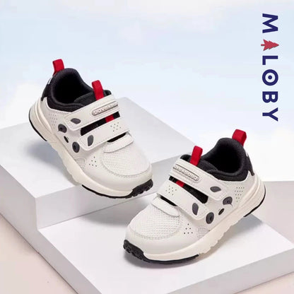 Baskets Basses scratchées pour garçon - Chaussures confortables et stylées pour enfants
