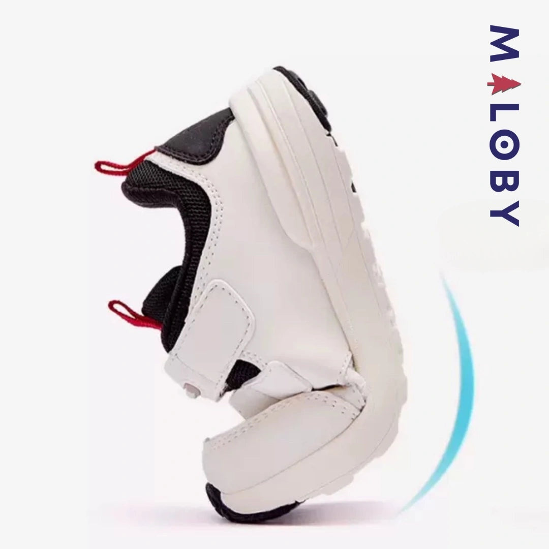 Baskets Basses scratchées pour garçon - Chaussures confortables et stylées pour enfants