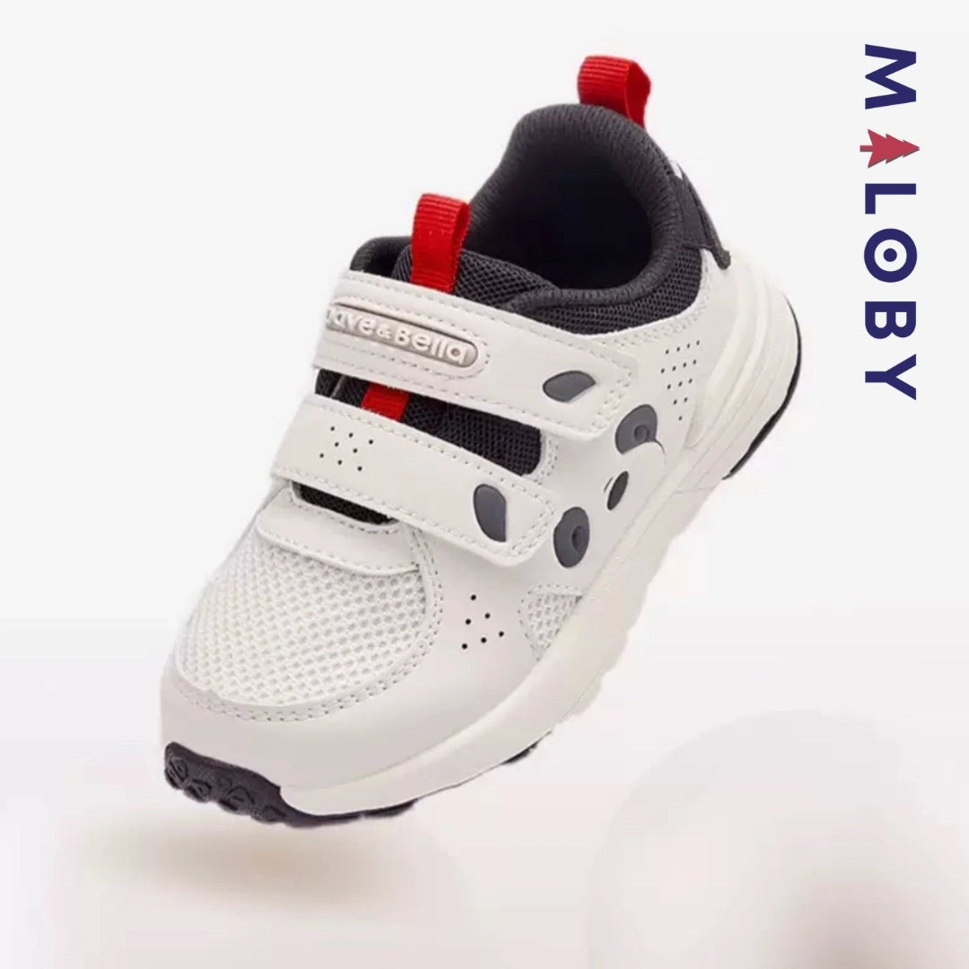 Baskets Basses scratchées pour garçon - Chaussures confortables et stylées pour enfants