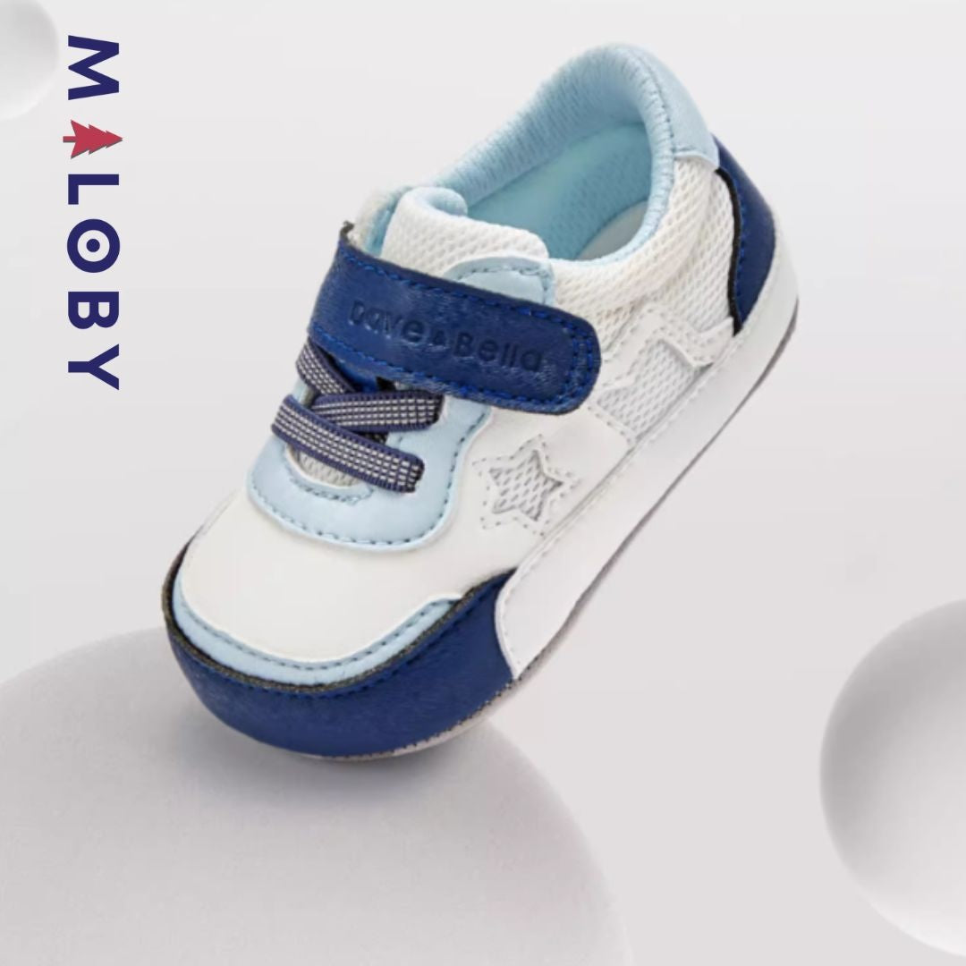 Baskets lacées souples pour bébé garçon, confort et style à petit prix