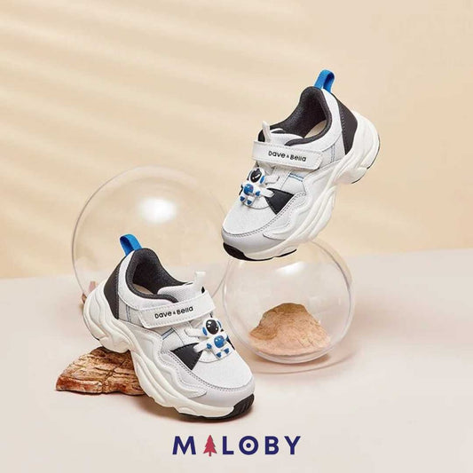 Baskets sport Semelle Epaisse pour garçon, parfaites pour les enfants actifs au Maroc.