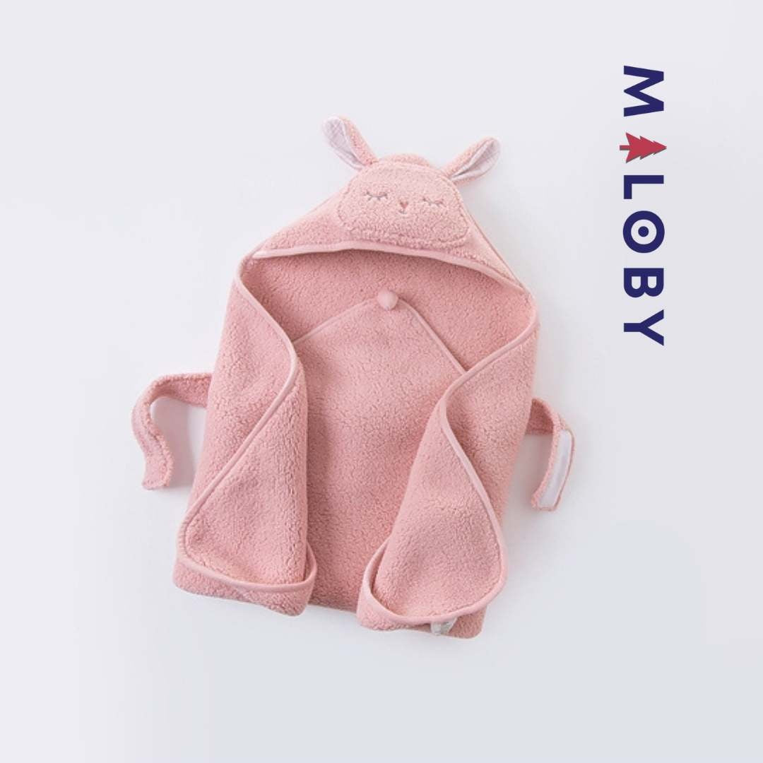 Cape de bain bébé douce et absorbante pour le confort de votre enfant après le bain.