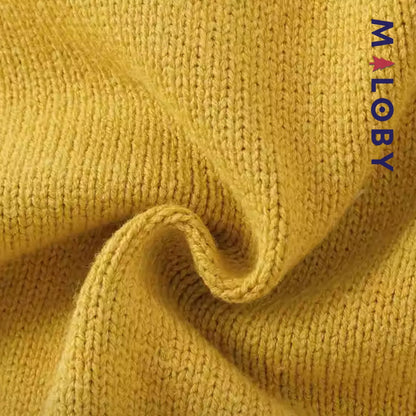 Cardigan brodé pour fille en jaune, vêtements enfants adaptés aux anniversaires et occasions spéciales.