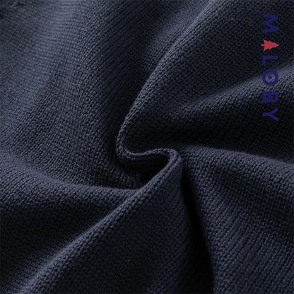 Cardigan à col claudine marine et violet pour fille, idéal pour les occasions spéciales.