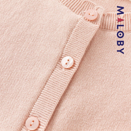 Cardigan licorne rose pour enfant fille, parfait pour les vêtements d'anniversaire et les événements spéciaux.