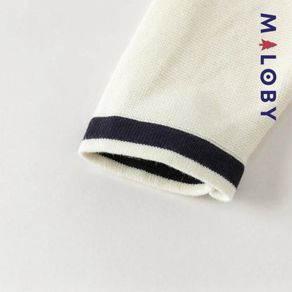 Cardigan en pur coton beige pour enfant fille, idéal pour les vêtements enfants au Maroc