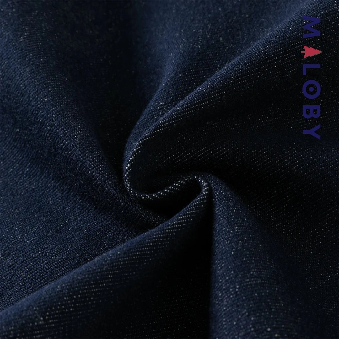 Chemise en jean bleu pour garçon, parfaite pour les vêtements enfants au Maroc.