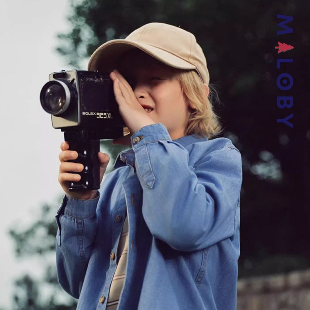 Chemise en jean enfant garçon de la marque MALOBY, idéale pour toutes les occasions