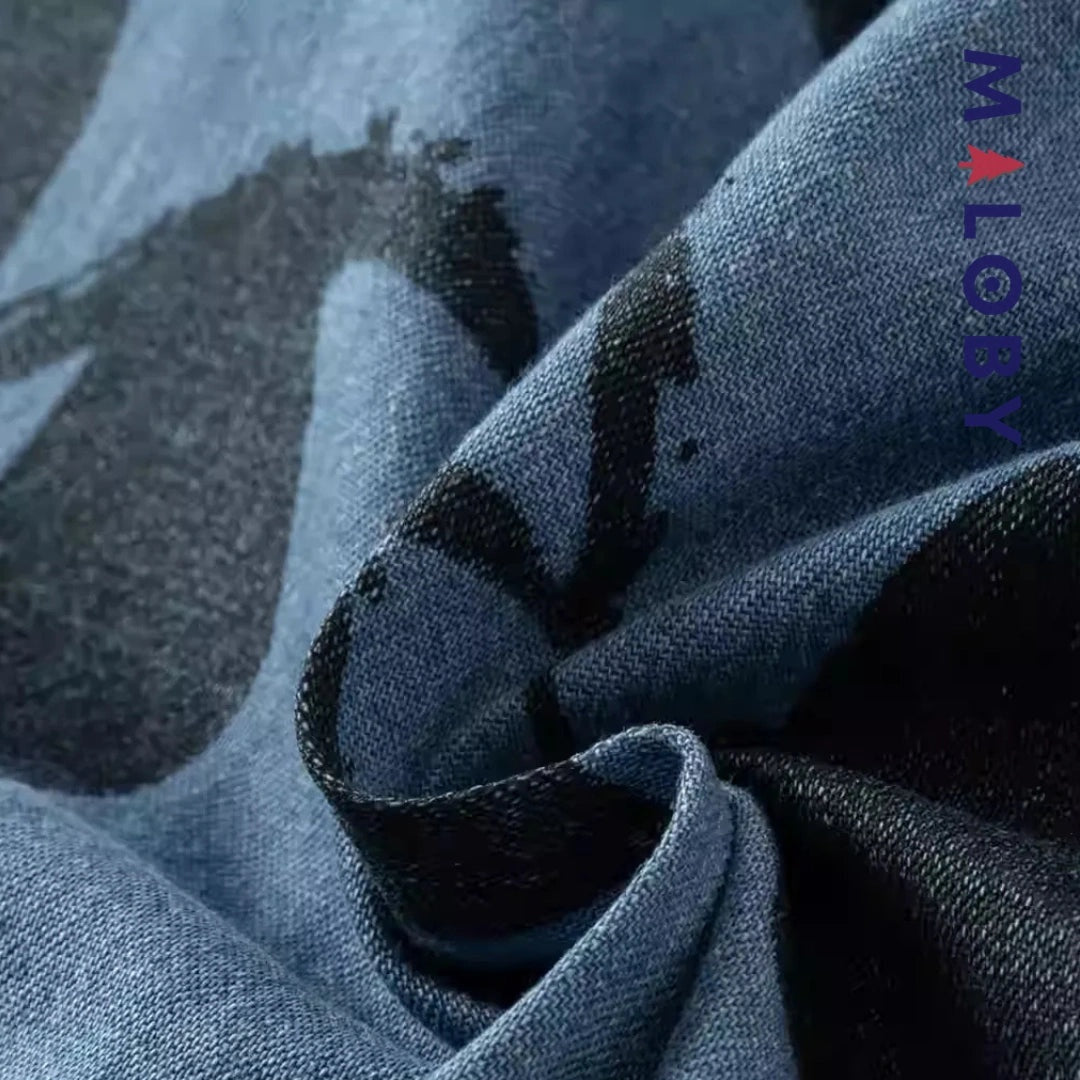 Chemise en jean motif Disney pour garçon, idéale pour les enfants