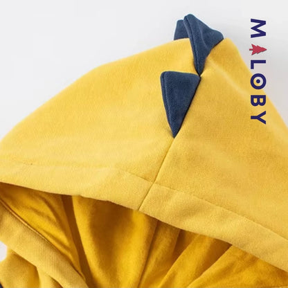 Chemise Manteau à Capuche doublé pour Enfant Garçon, style tendance et confortable pour les petits.