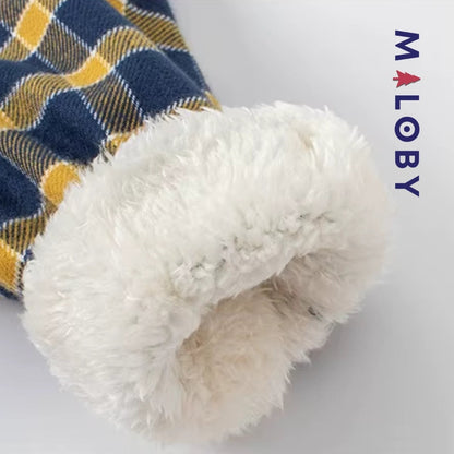 Chemise Manteau à Capuche doublé pour Enfant Garçon, style tendance et confortable pour les petits.