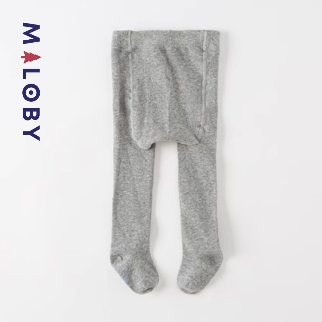 Collant épais à motif coeur pour fille, idéal pour les vêtements enfants au Maroc.