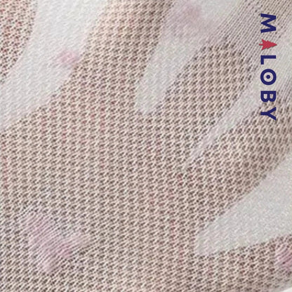 Collant épais rose à motifs pour fille, parfait pour les vêtements d'enfants.