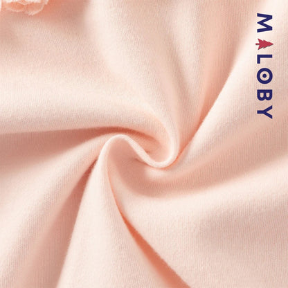 Combinaison antibactérienne rose pour bébé fille, idéale pour les vêtements enfants et les occasions spéciales.