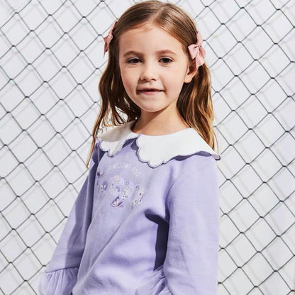Ensemble Sweat & jupe à volants -fille -robes et ensembles pour filles, bébés et garcons - MALOBY