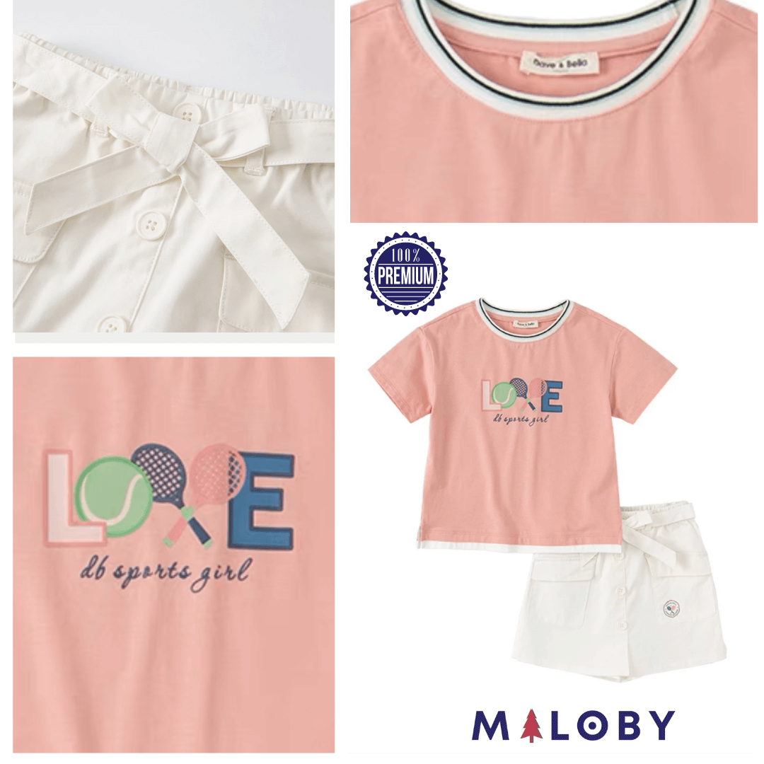 Ensemble fille Décontracté - Été -robes et ensembles pour filles, bébés et garcons - MALOBY