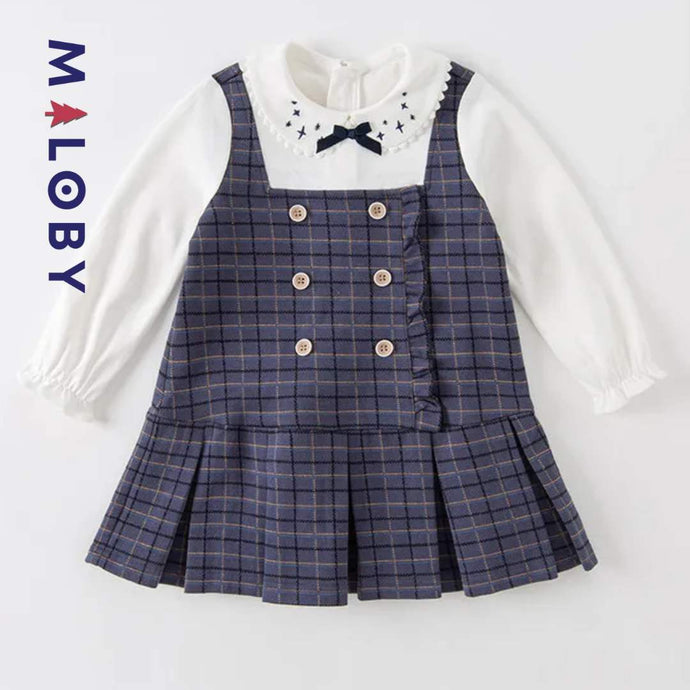 robe princesse à carreaux- Fille -robes et ensembles pour filles, bébés et garcons - MALOBY