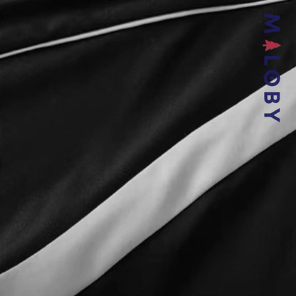 T-shirt antibactérien noir pour enfants garçons de la marque MALOBY