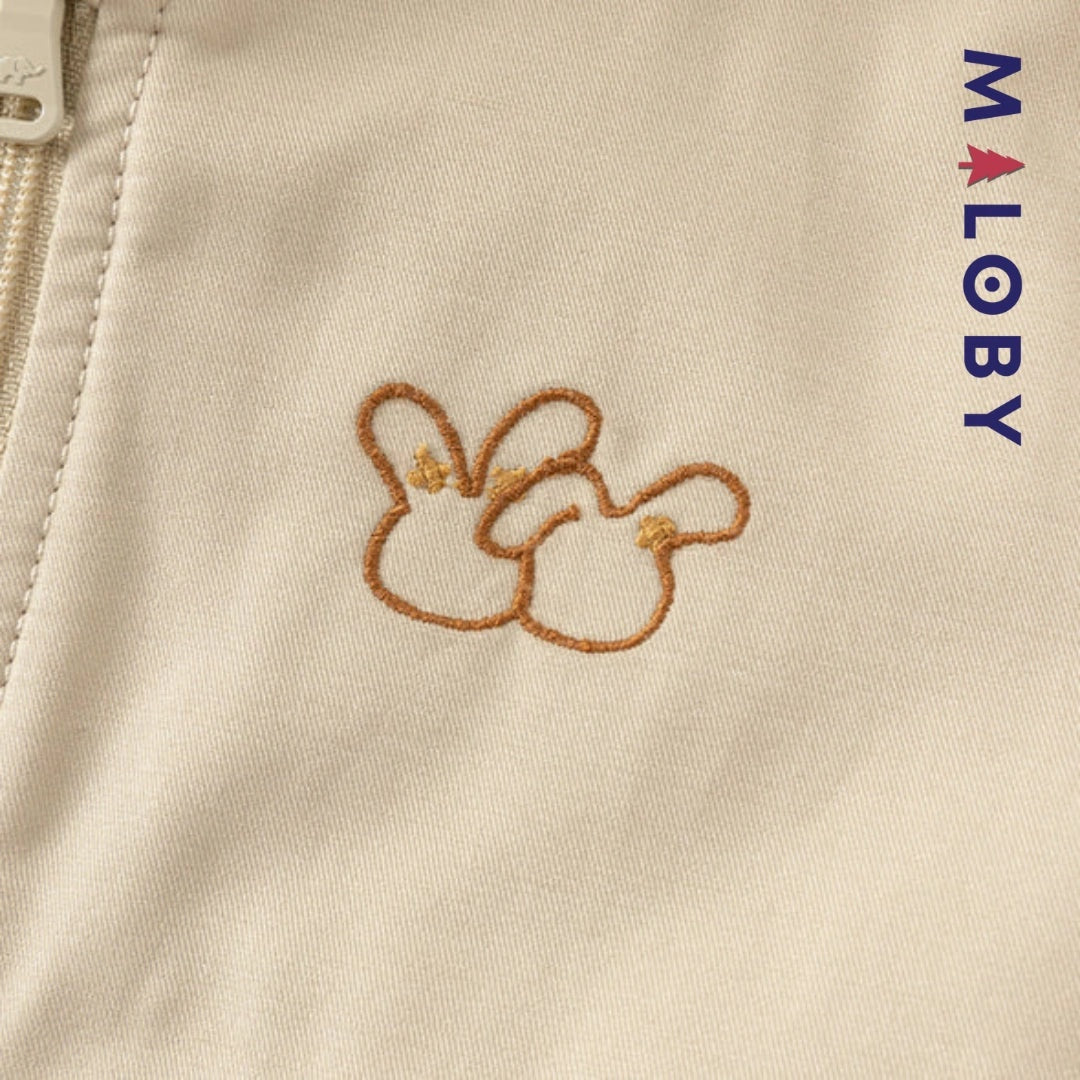 Trench à capuche beige pour enfants, élégant et confortable, idéal pour les anniversaires