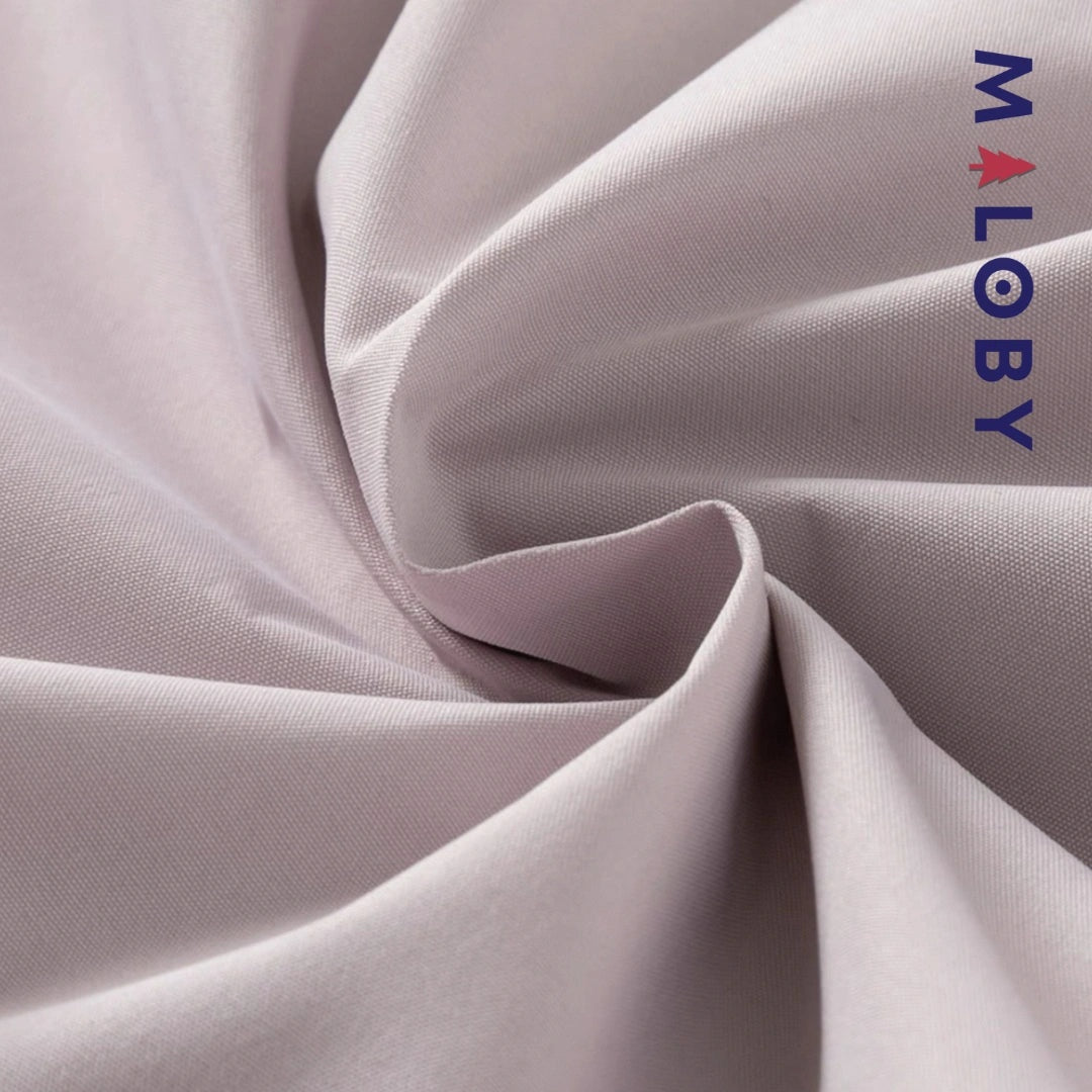 Trench violet à capuche pour fille avec doublure imprimée, idéal pour les vêtements enfants