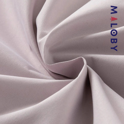 Trench violet à capuche pour fille avec doublure imprimée, idéal pour les vêtements enfants