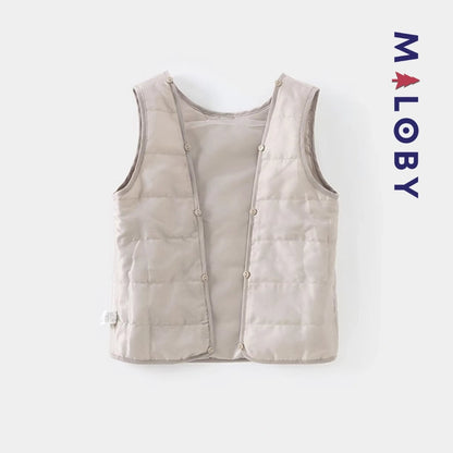 Trench uni beige pour fille, idéal pour les vêtements enfants et les anniversaires.