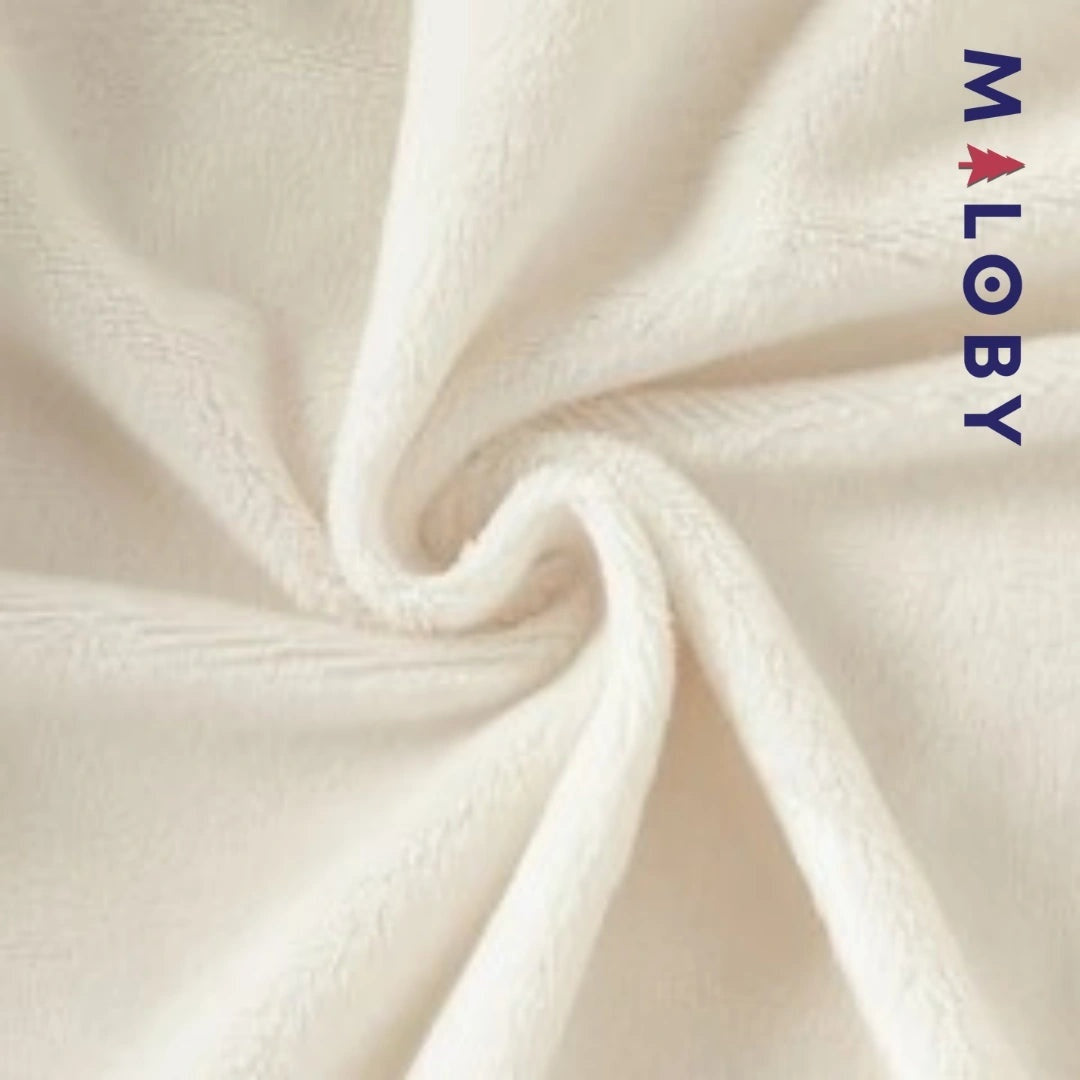 Veste courte matelassée beige pour fille, idéale pour enfants sensibles