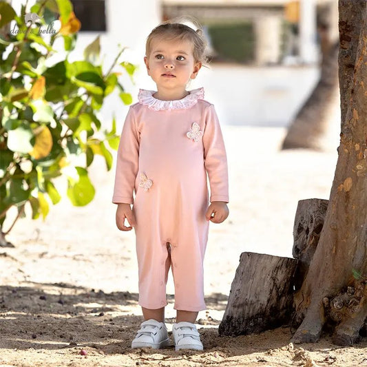 Combinaison à broderie Anglaise- Bébé fille -robes et ensembles pour filles, bébés et garcons - MALOBY