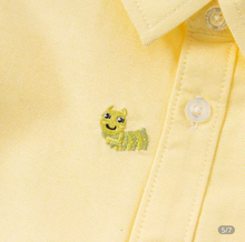 Charger l&#39;image dans la galerie, Chemise pour garçon à manches longues couleur Jaune -robes et ensembles pour filles, bébés et garcons - MALOBY
