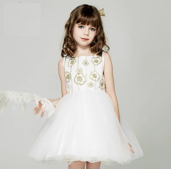 Robe brodée de Cérémonie - vêtements pour enfants et Bebes - MALOBY