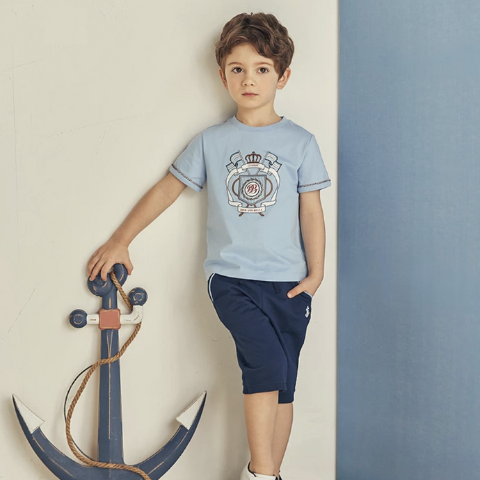 T- shirt motif Marin - Garçon - vêtements pour enfants et Bebes - MALOBY