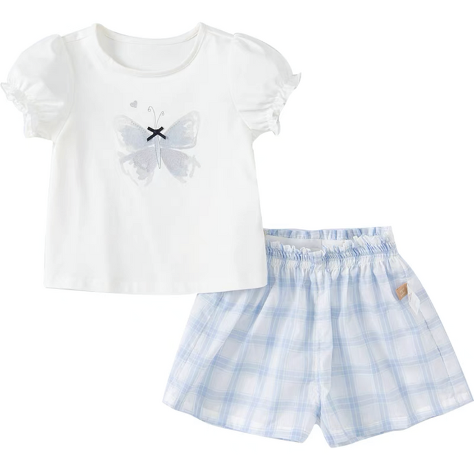 Ensemble T-Shirt et Short pour fille - Eté - vêtements pour enfants et Bebes - MALOBY