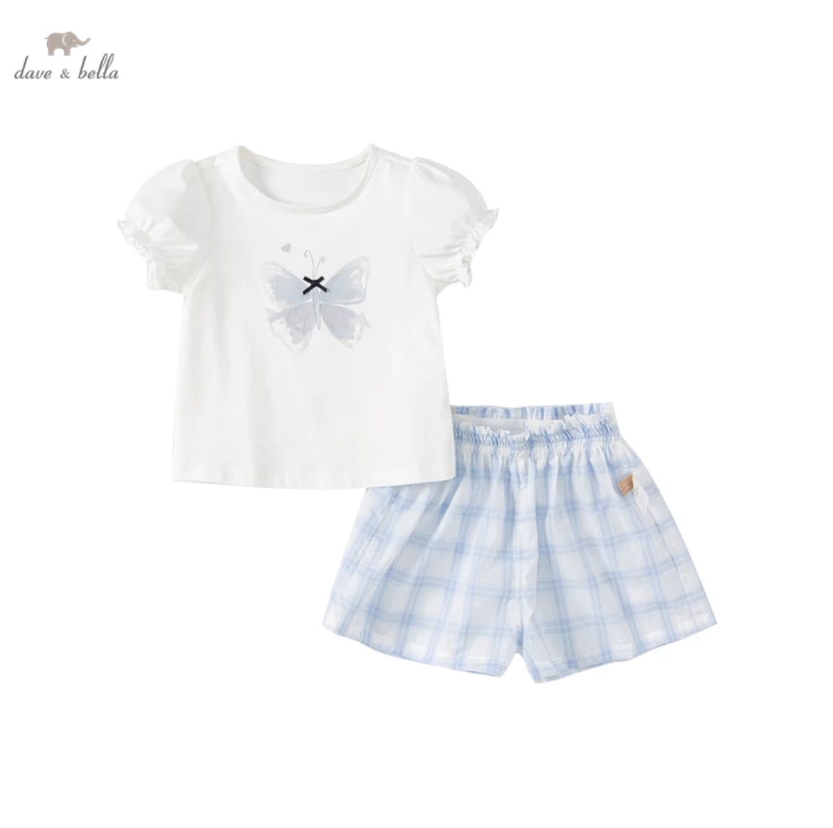 Ensemble T-Shirt et Short pour fille - Eté -robes et ensembles pour filles, bébés et garcons - MALOBY