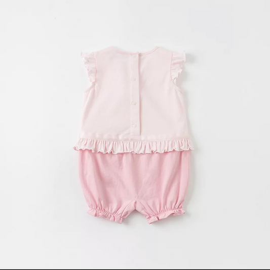 Combinaison bébé fille pur coton - Été -robes et ensembles pour filles, bébés et garcons - MALOBY