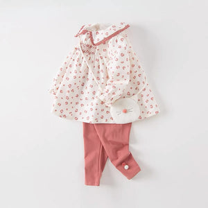 Ensemble 3 pièces Tunique+legging+Sac -robes et ensembles pour filles, bébés et garcons - MALOBY