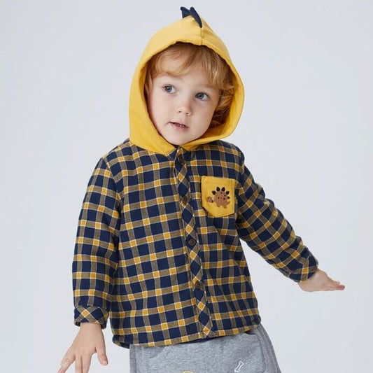 Gilet à Capuche doublé pour Enfant Garçon -robes et ensembles pour filles, bébés et garcons - MALOBY