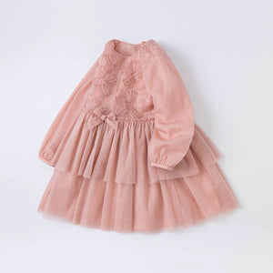 Robe habillée à volants - fille -robes et ensembles pour filles, bébés et garcons - MALOBY