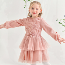 Charger l&#39;image dans la galerie, Robe habillée à volants - fille -robes et ensembles pour filles, bébés et garcons - MALOBY
